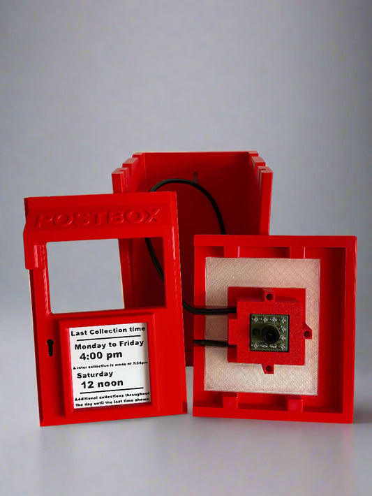 'Post Box' Includes 5mp WIFI Camera & 10m power cable. (Open Front)