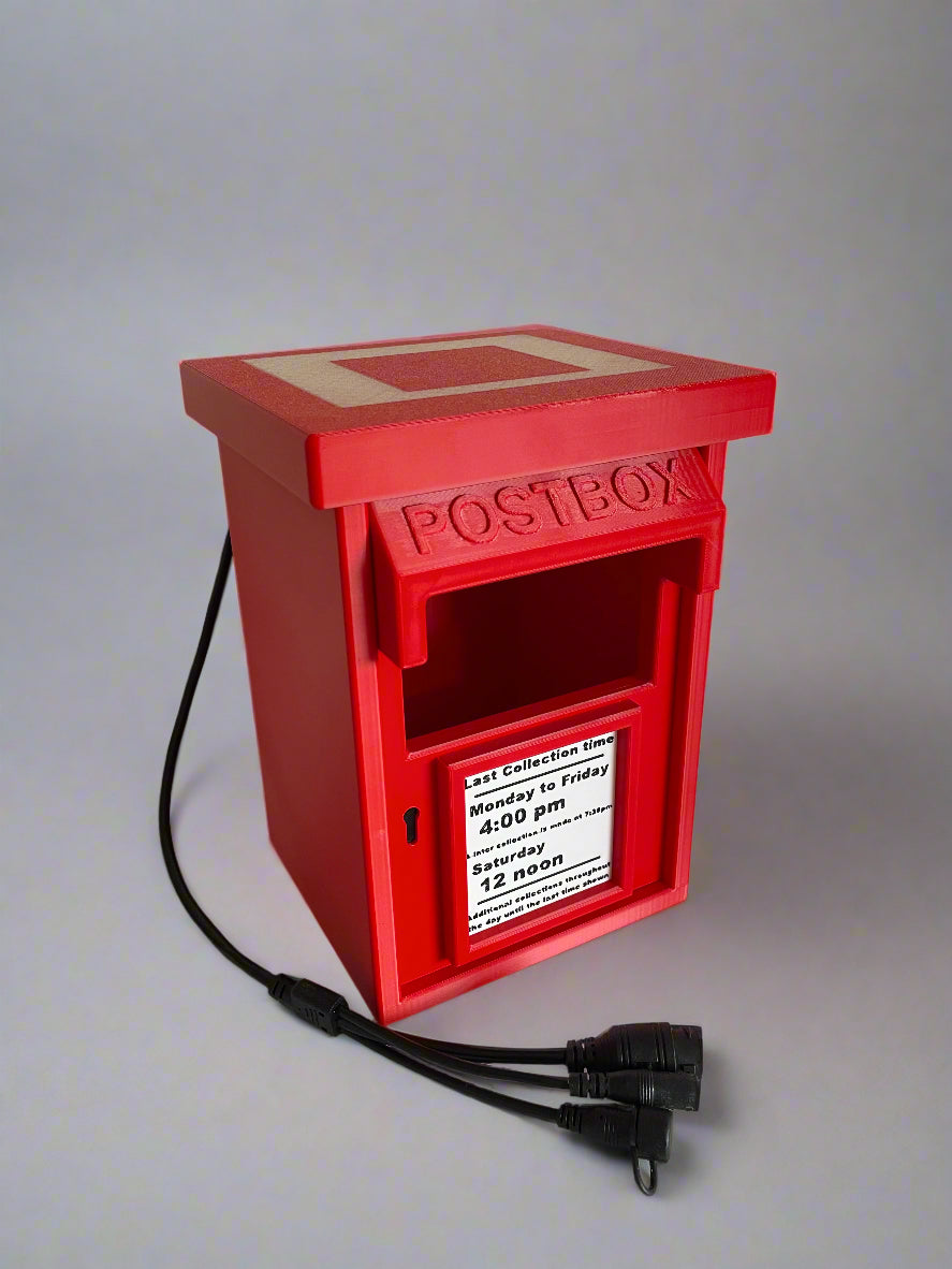 'Post Box' Includes 5mp WIFI Camera & 10m power cable. (Open Front)