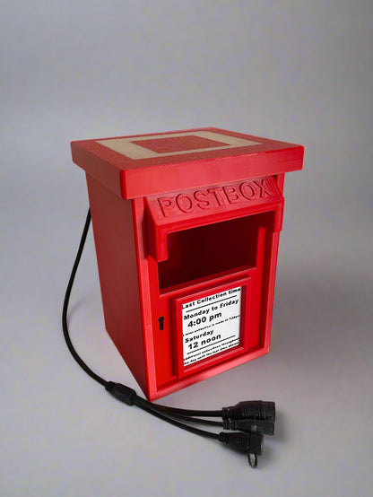 'Post Box' Includes 5mp WIFI Camera & 10m power cable. (Open Front)