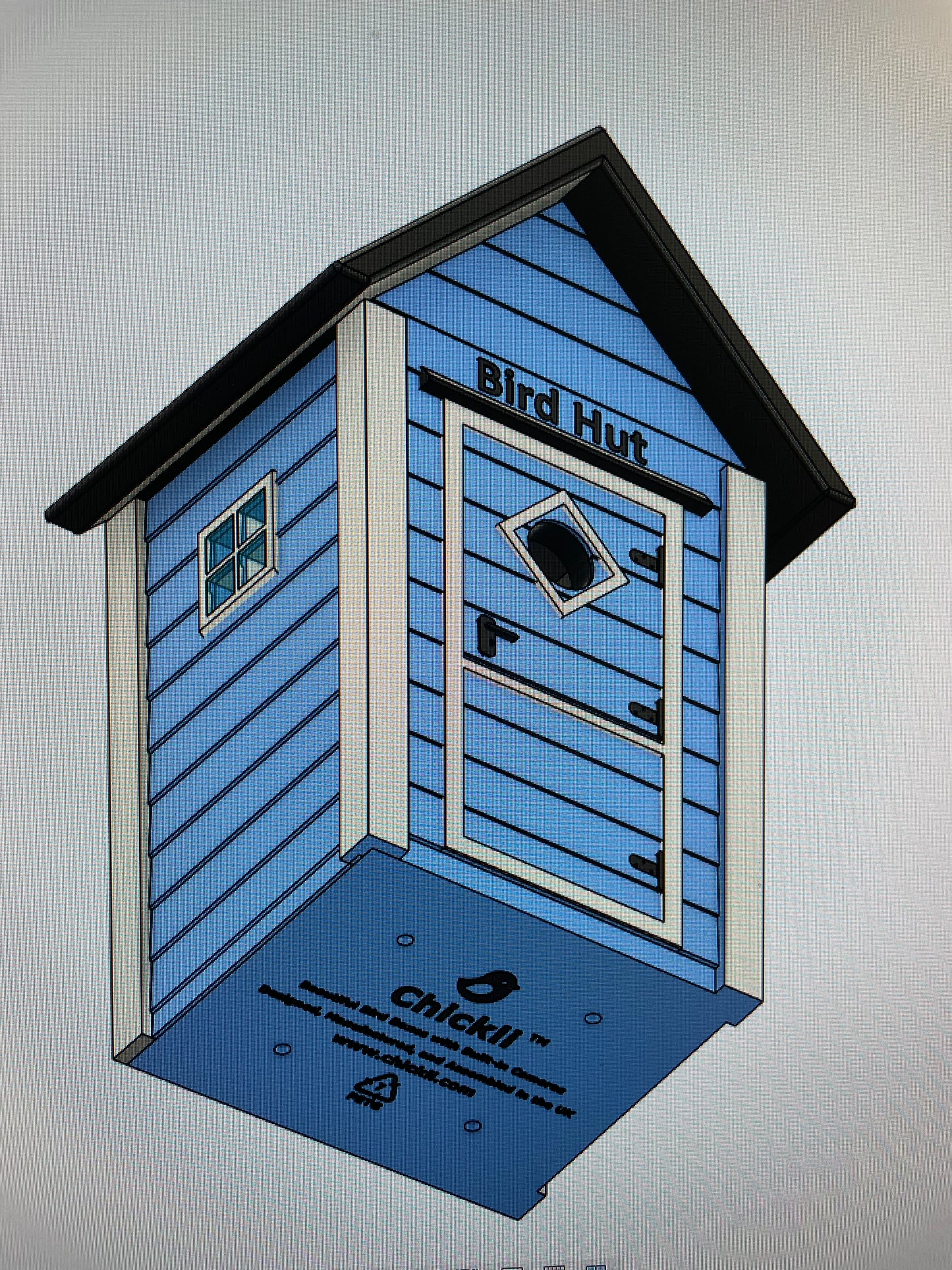 Beach Hut (25mm Entrace Hole)